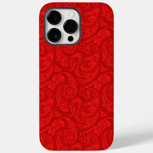 Red Paisley Case-Mate iPhone 14 Pro Max Hülle
