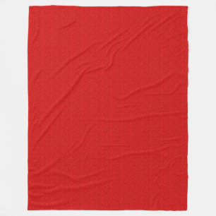 Red Paisley Fleecedecke