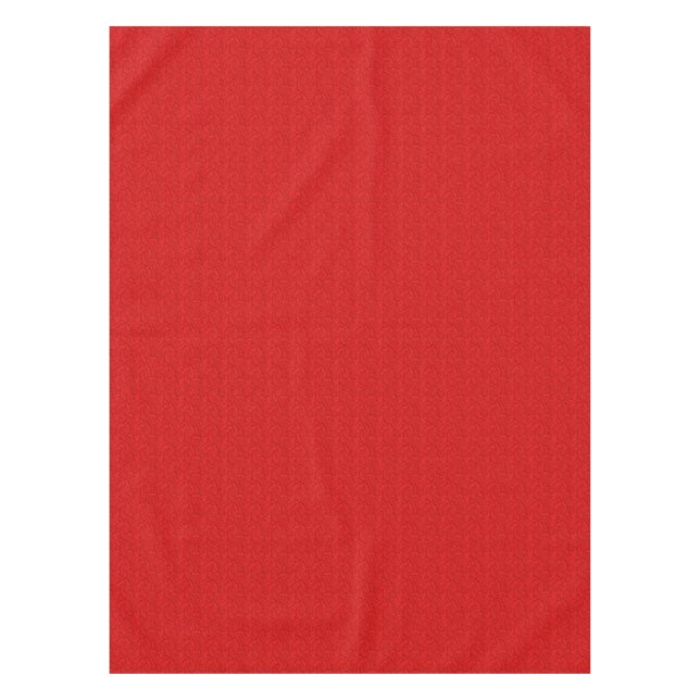 Red Paisley Tischdecke (Vorderseite)