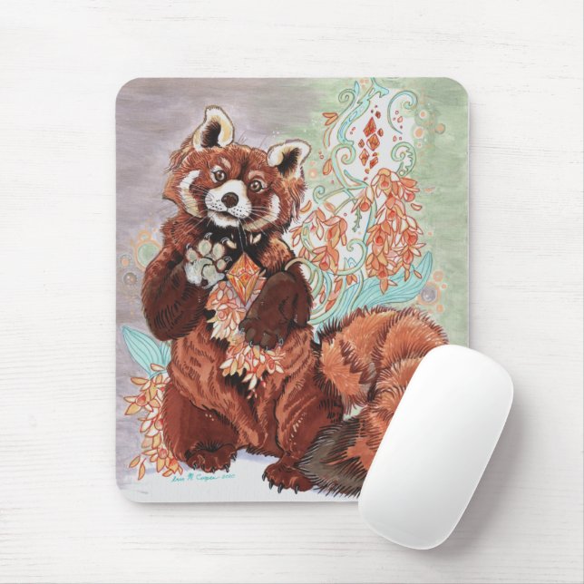 Red Panada Cimetta Mousepad (Mit Mouse)