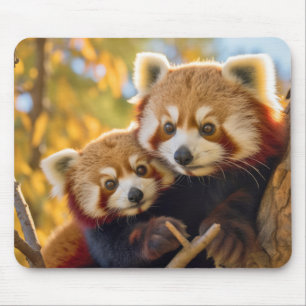 Red Panda Animal Wild Beauty Freedom Wilderness Mousepad