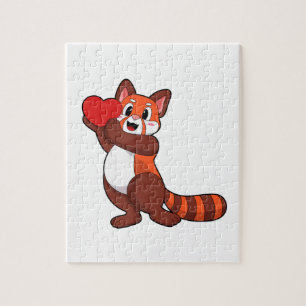 Red panda at Love with Heart.PNG