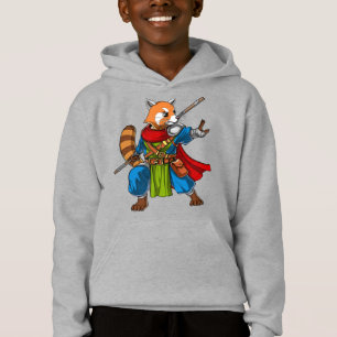 Red Panda Bear Ninja Hoodie