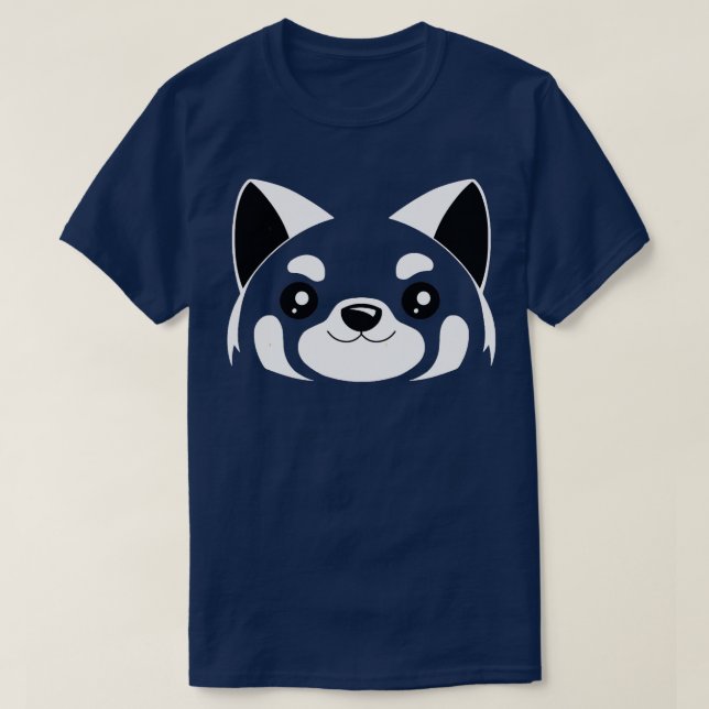 Red Panda Face 2 T-Shirt (Design vorne)
