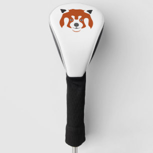 RED PANDA FACE GOLF HEADCOVER