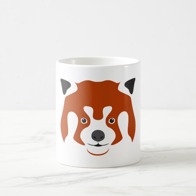 RED PANDA FACE KAFFEETASSE (Mittel)