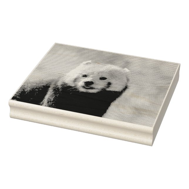 Red Panda Gummistempel (Stempel)