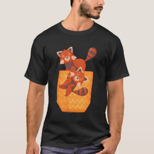 Red Panda Hanging Red Pandas Animal T-Shirt