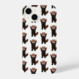 Red Panda iPhone Case 14 Hülle