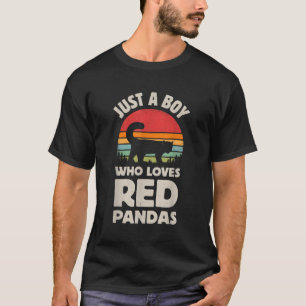 Red Panda Just A Who Lieben Pandas T-Shirt