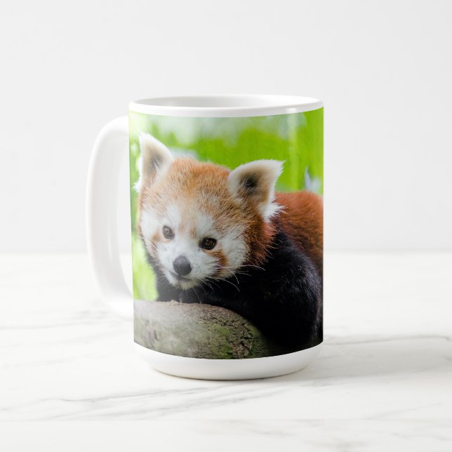 Red Panda Kaffeetasse (Vorderseite Links)