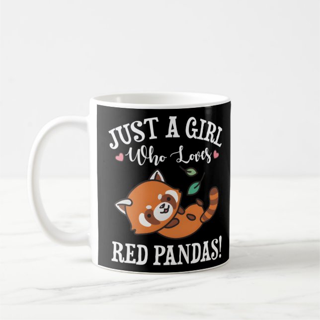 Red Panda Kaffeetasse (Links)