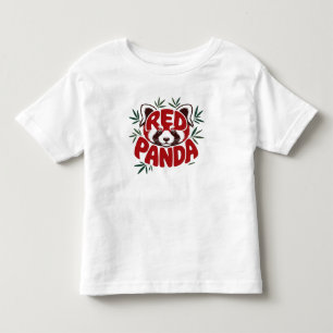 Red Panda Kleinkind T-shirt
