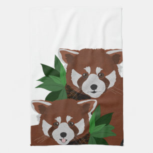 Red Panda Küchentuch