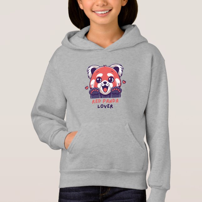 Red Panda Lover Hoodie (Vorderseite)