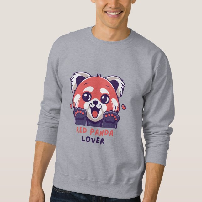 Red Panda Lover Sweatshirt (Vorderseite)