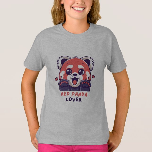 Red Panda Lover T-Shirt (Vorderseite)