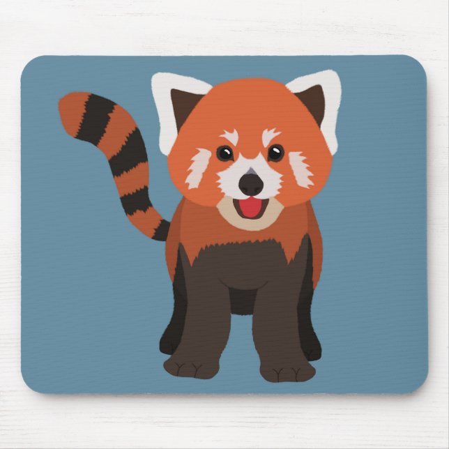 Red Panda Mousepad (Vorne)