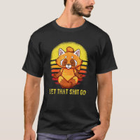 Red Panda Niedlich Yoga Meditation Pose Kleidung H
