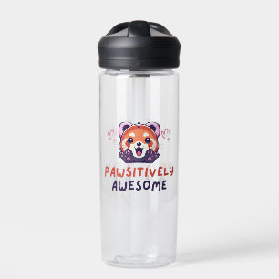 Red Panda Pawsihaft Phantastisch Trinkflasche