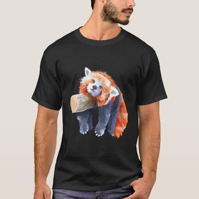 Red Panda Red Panda Red Panda Red Panda T-Shirt (Vorderseite)