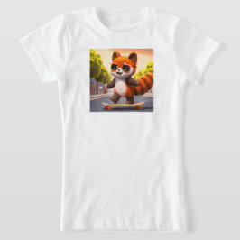 Red Panda Rides T - Shirt