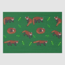 Red Panda Seidenpapier