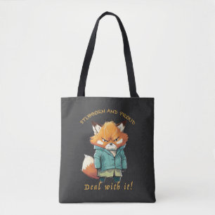 Red Panda Stubborn kümmert sich um Niedlichen und  Tasche