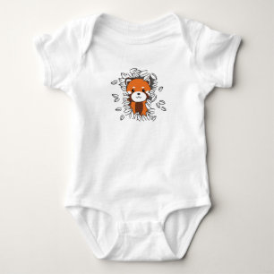 Red Panda Sweet Animals für Kawaii Kawaii Baby Strampler