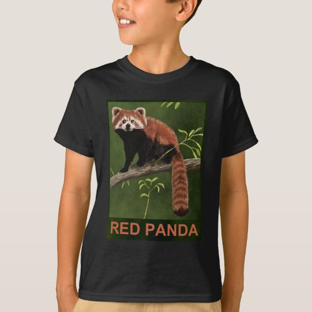 Red Panda T-Shirt (Vorderseite)