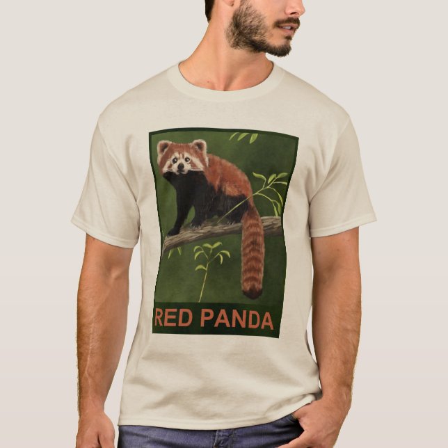 Red Panda T-Shirt (Vorderseite)