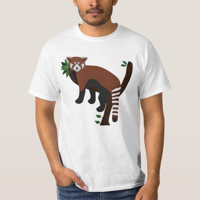 Red Panda T - Shirt (Vorderseite)
