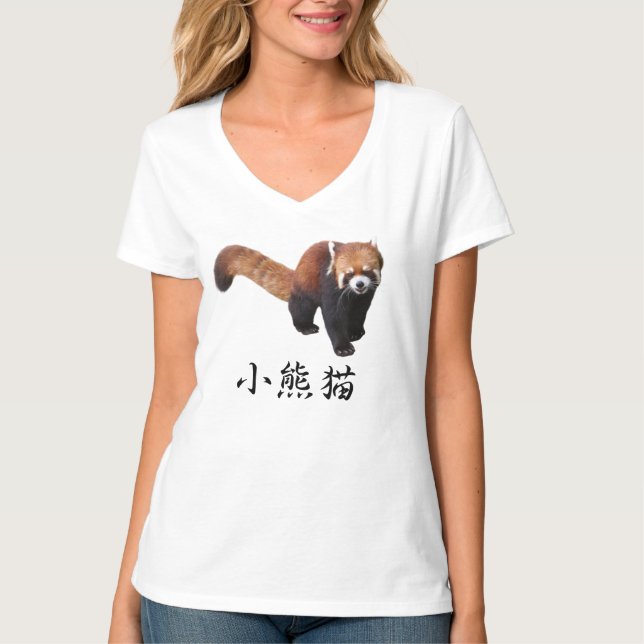“Red Panda” T-Shirt (Vorderseite)