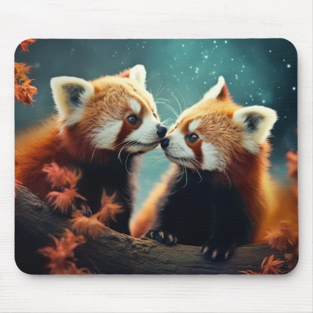 Red Panda Tierwelt Wilderness Kunst, Dichtung und  Mousepad (Vorne)
