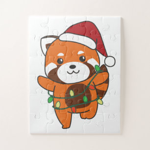 Red Panda Weihnachts Winter Animals Red Pandas Jig