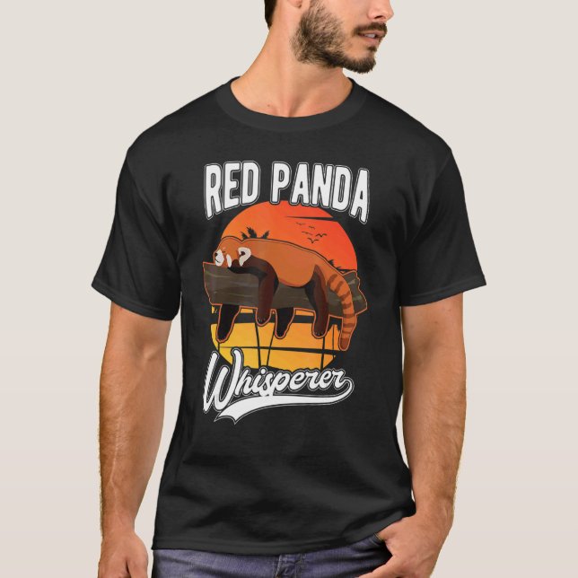 Red Panda Whisperer T-Shirt (Vorderseite)