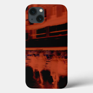 Red Paris Nacht. Coole verschwommene Bewegung Case-Mate iPhone Hülle