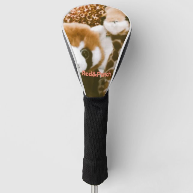 Red&Patch Golf Head Cover Headcover (Vorderseite)
