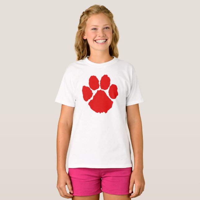 Red Paw T - Shirt (Vorne ganz)