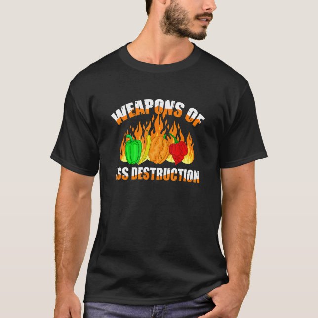 Red Pepper Design für einen Habanero-Chili T-Shirt (Vorderseite)