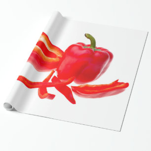 Red Pepper Geschenkpapier