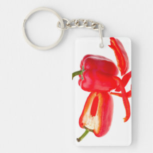 Red Pepper Schlüsselanhänger