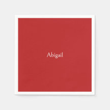 Red Personalisiert Baby Dusche