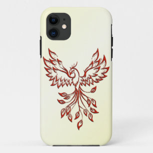 Red Phoenix Erhöhungen Case-Mate iPhone Hülle