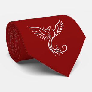 Red Phoenix Mystical Bird steigt Mythos Krawatte