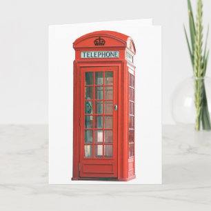 Red Phone Booth Karte
