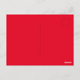 Red Picture-Perfect Standard mit eigener Markenbez Postkarte
