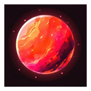 Red Planet Space Fotodruck