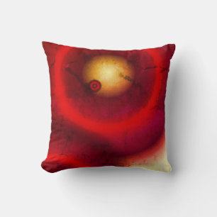 Red Planets Suns Circles Astronomie Kissen