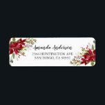 Red Poinsettia Holly Christmas Address<br><div class="desc">Atemberaubende,  wasserfarbene Poinsettia weiße Blume mit Heiligem & Beeren stems Blumenstrauß für die Weihnachtsferien. Besuchen Sie unseren Shop,  um unsere festliche poinsettia heilige Sammlung zu sehen.</div>